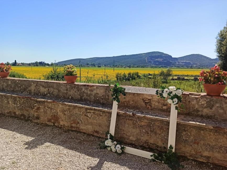 Relais Villa Poschi Pugnano ภายนอก รูปภาพ